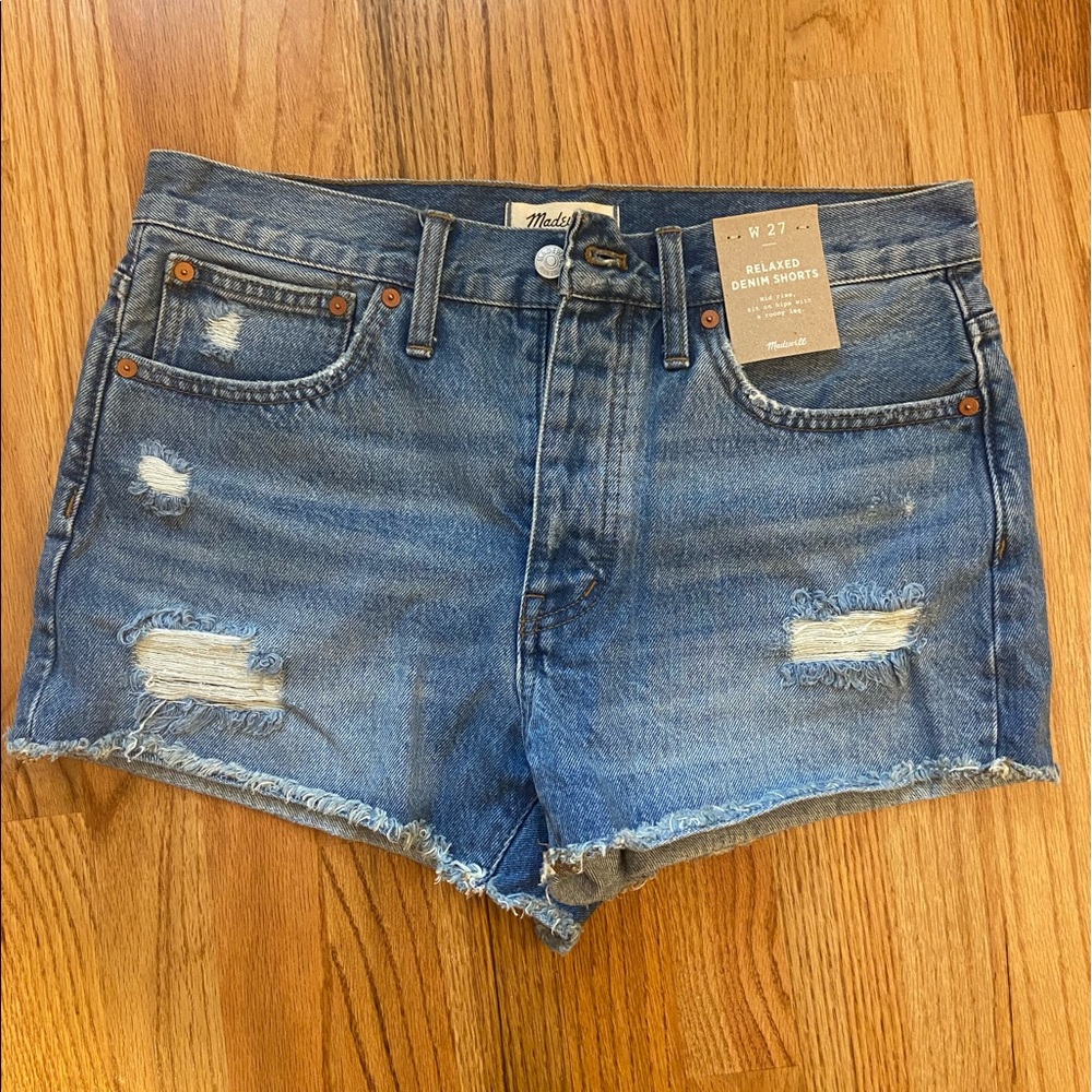 NWT Madewell Jean Shorts